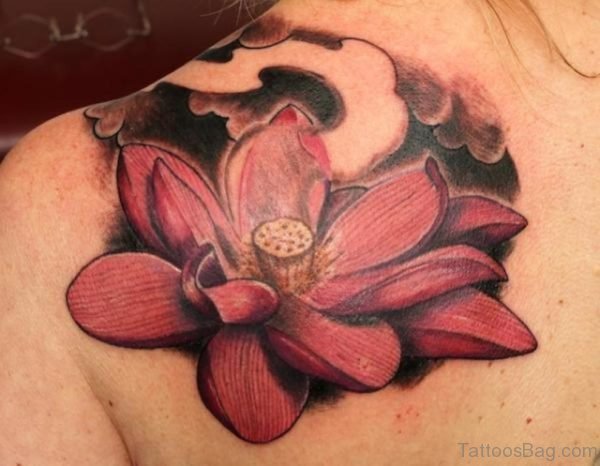 Elegant Lotus Tattoo