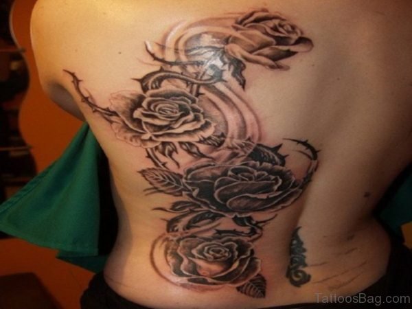 Elegant Rose Tattoo