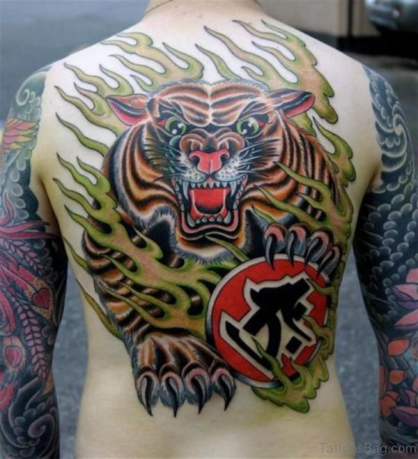 Elegant Tiger Tattoo