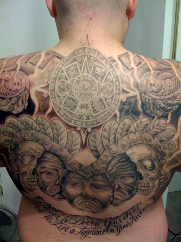 Fabulous Aztec Tattoo