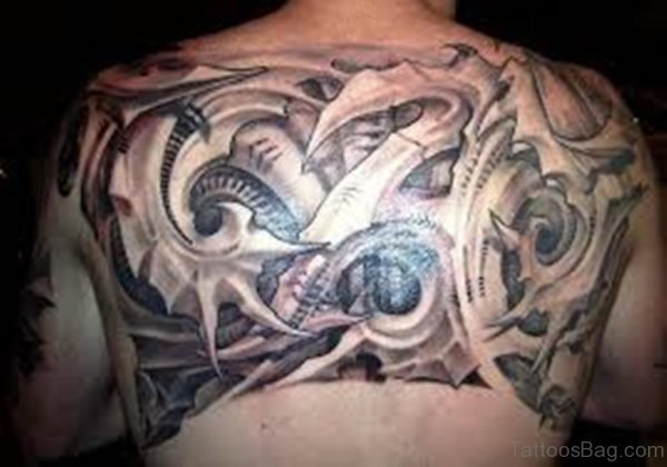 Fabulous Biomechanical Tattoo 
