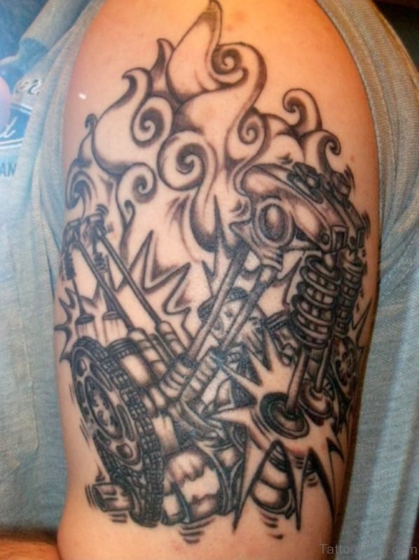 Fabulous Mechanical Tattoo