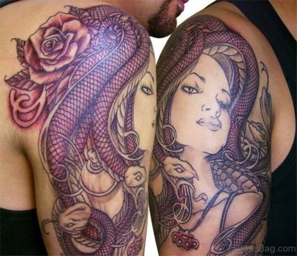 Fabulous Medusa Tattoo