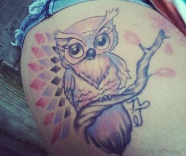 Fabulous Owl Tattoo