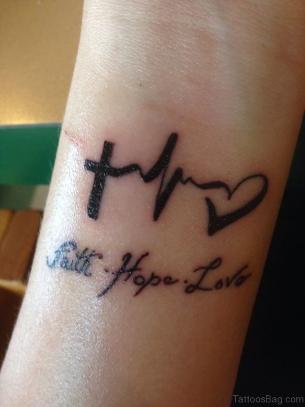 Faith Hope Love Tattoo