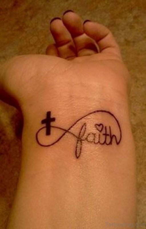 Faith Tattoo On Wrist