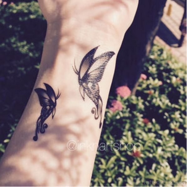 Fancy Butterfly Tattoo