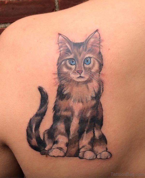 Fancy Cat Tattoo