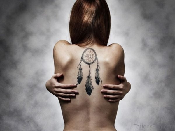Fancy Dreamcatcher Tattoo Design