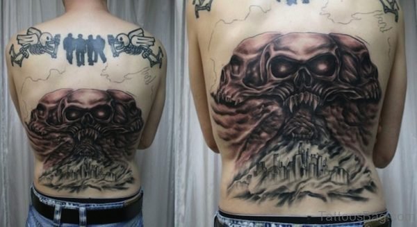 Fancy Skull Tattoo