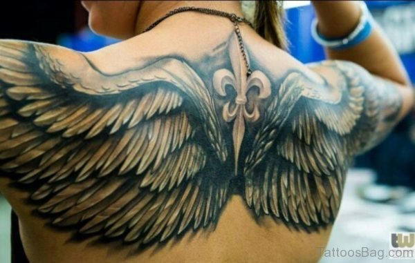 Fantastic Angel Wings Tattoo
