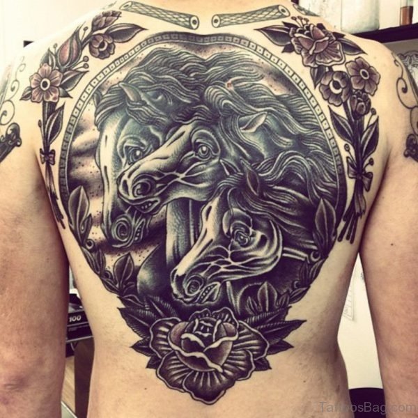 Fantastic Back Tattoo