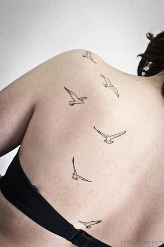 Fantastic Bird Tattoo Design