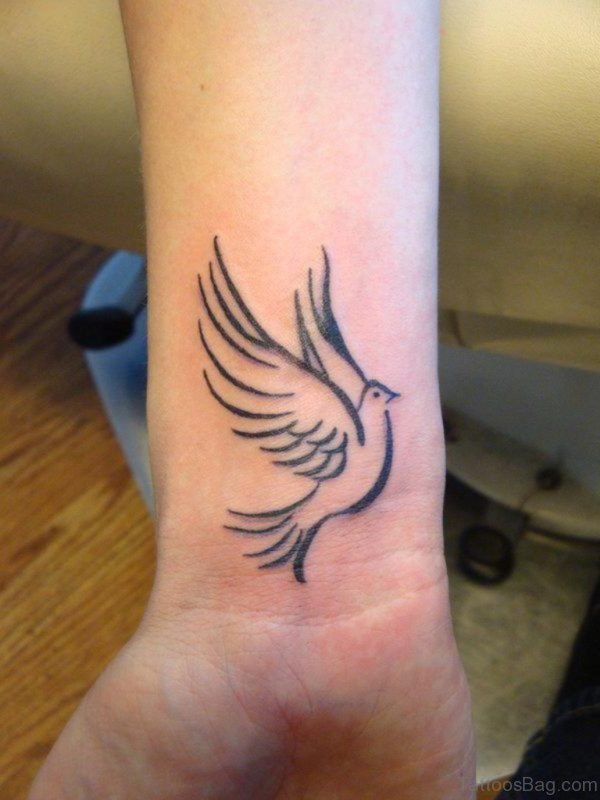Fantastic Dove Tattoo