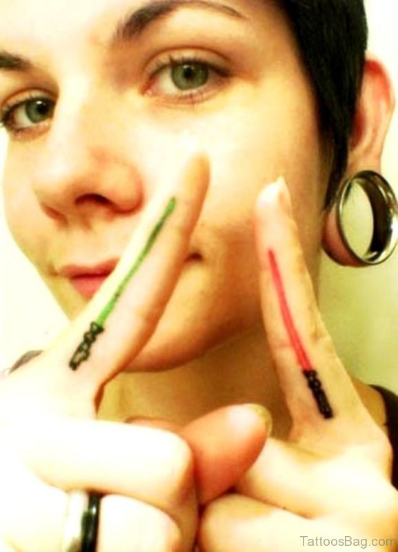 Fantastic Finger Tattoo