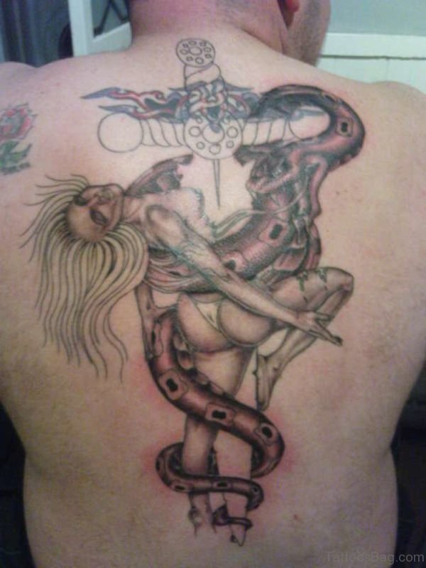 Fantastic Sword Tattoo Design