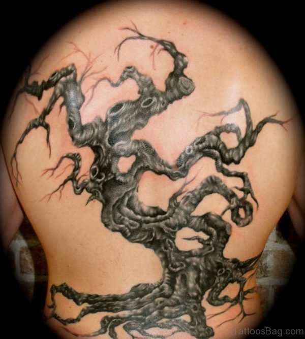 Fantastic Tree Tattoo Design