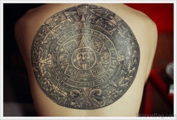 Fantastic Tribal Tattoo On Back