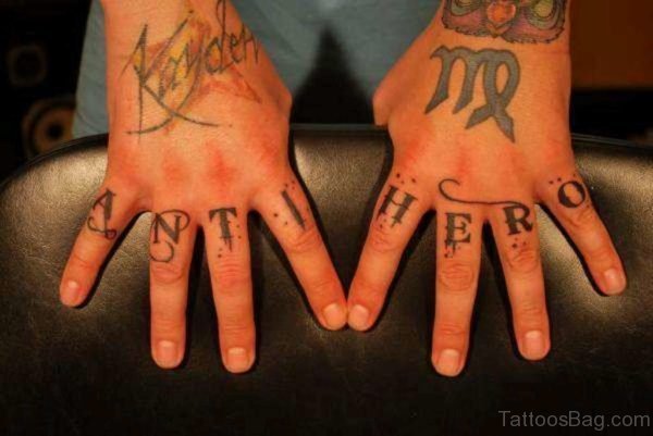 Fantastic Wording Tattoo