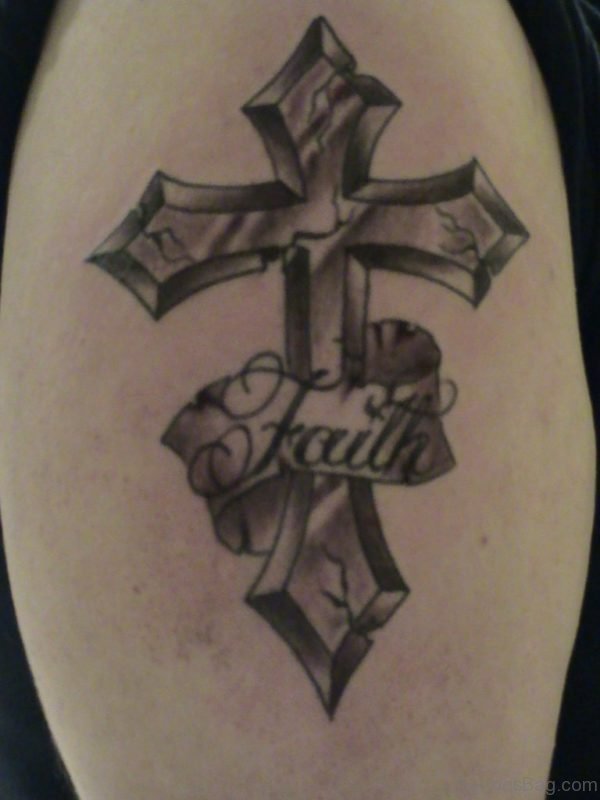 Fantastic Cross Tattoo