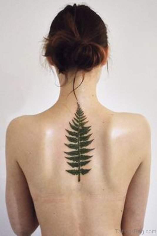 Fern Leaf Tattoo