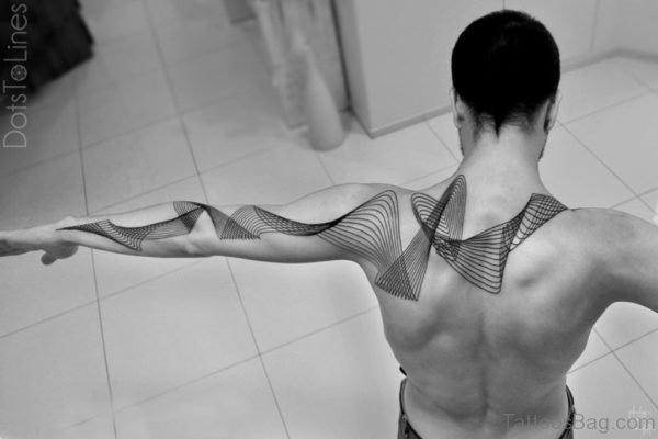 Fine Geometric Tattoo