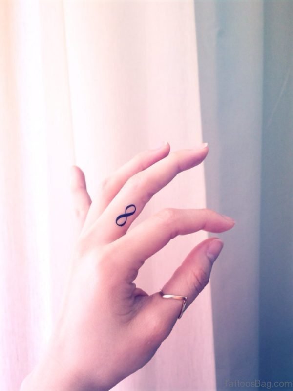 Fine Infinity Tattoo