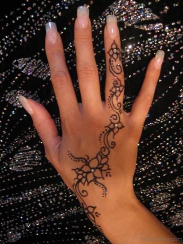 Floral Flower Tattoo