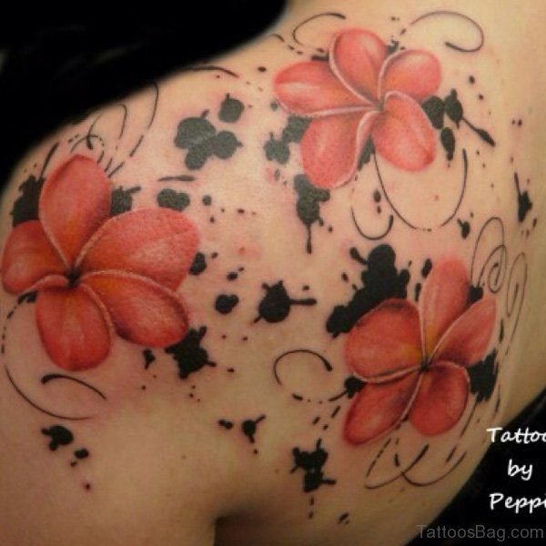 Flower Shoulder Tattoo Design
