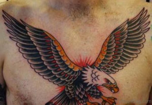 Flying Eagle Tattoo Image