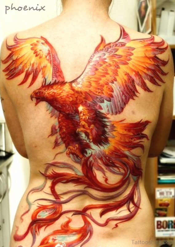 Flying Phoenix Tattoo