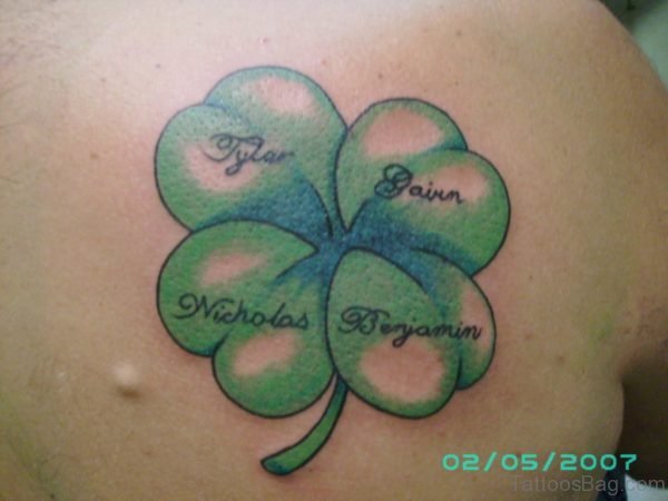 Four Leaf Clover Tattoo