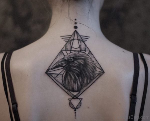 Funky Geometric Tattoo Design