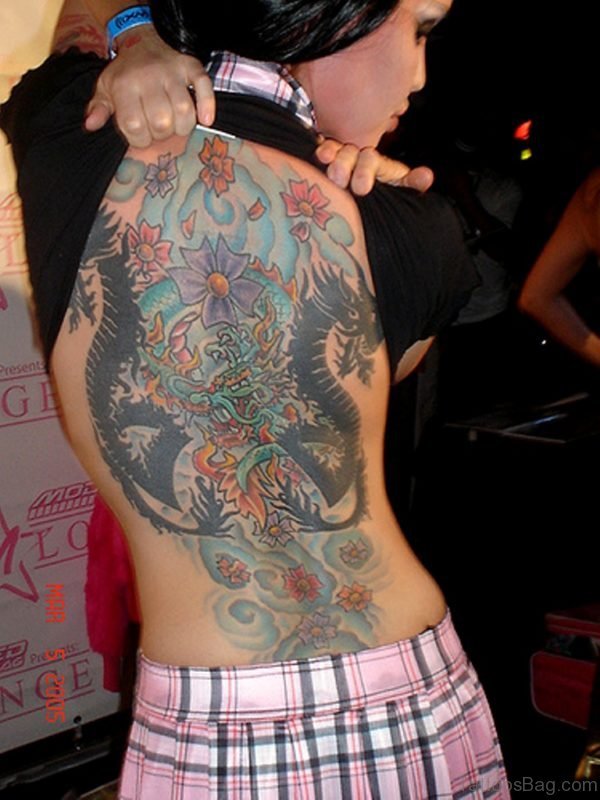 Funky Japanese Tattoo