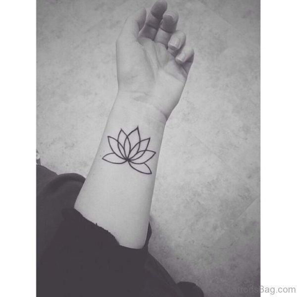 Funky Lotus Tattoo