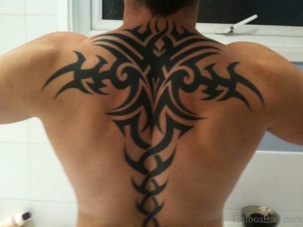 Funky Tribal Tattoo