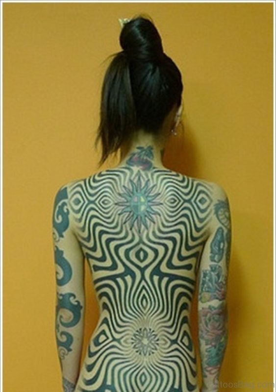 Geometric Tattoo For Girls