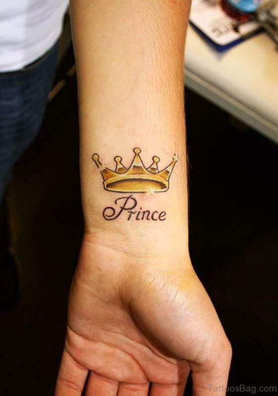 Golden Crown Tattoo