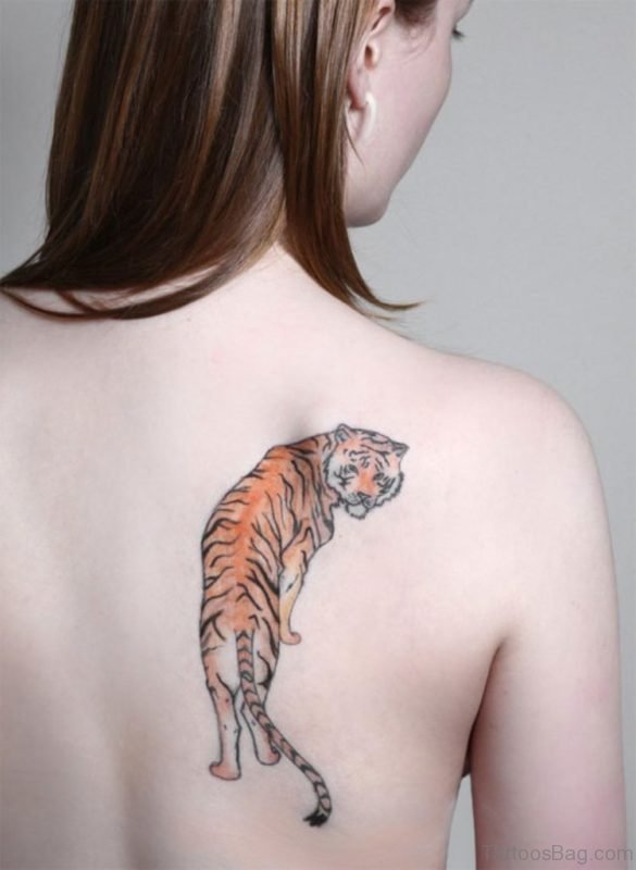 Golden Tiger Tattoo