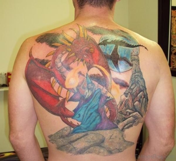 Good Looking Dragon Tattoo