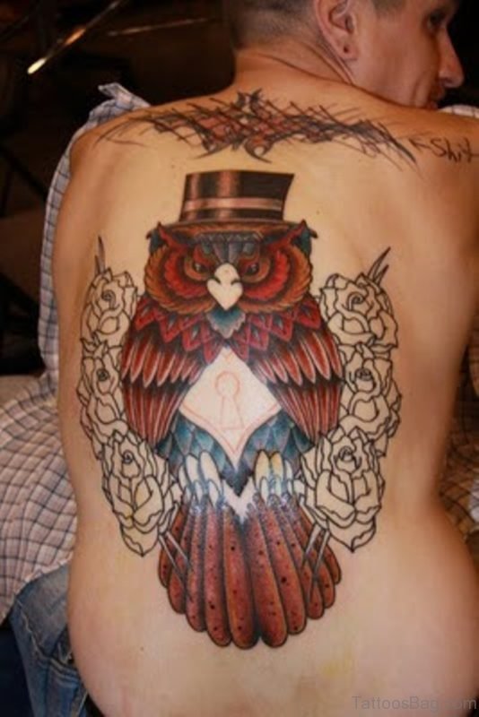 Gorgeous Owl Tattoo
