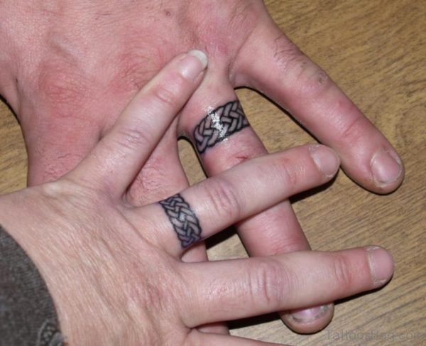 Graceful Finger Tattoo
