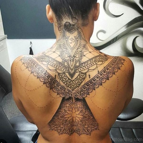 Graceful Mandala Tattoo
