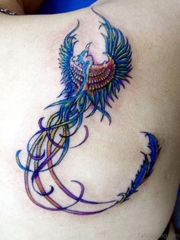 Graceful Phoenix Tattoo