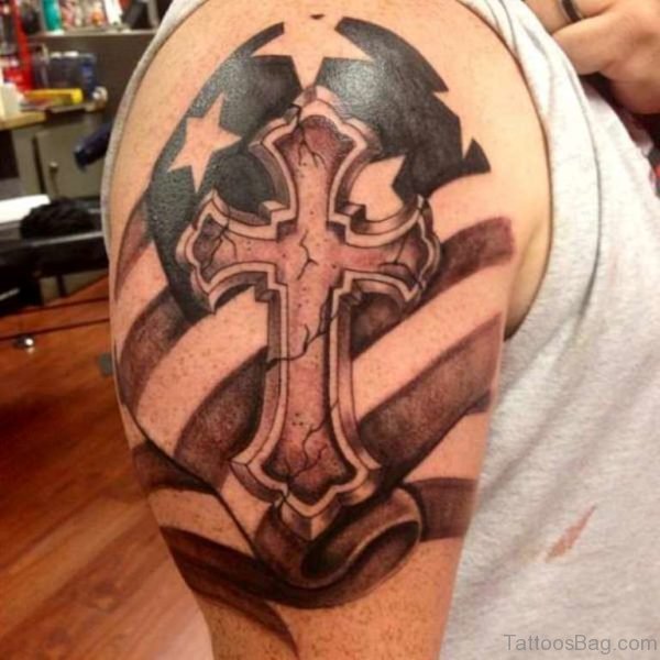 Great Cross Tattoo