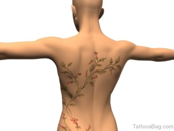 Green Leaf Tattoo