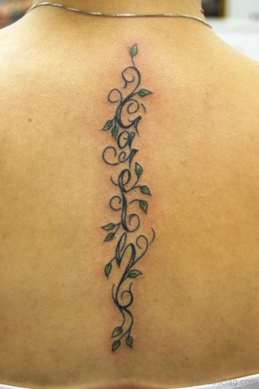 Green Leaf Tattoo