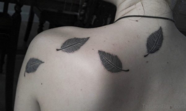 Grey Leafs Tattoo