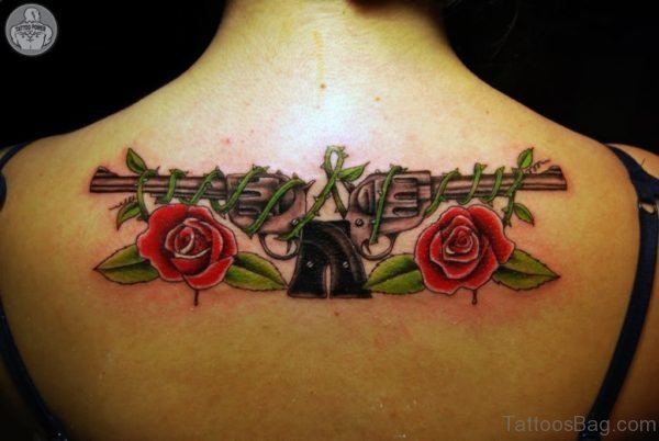 Gun And Rose Tattoo