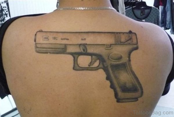Gun Tattoo Design